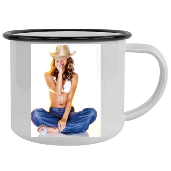 Alessandra Ambrosio Camping Mug