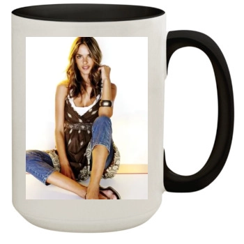 Alessandra Ambrosio 15oz Colored Inner & Handle Mug