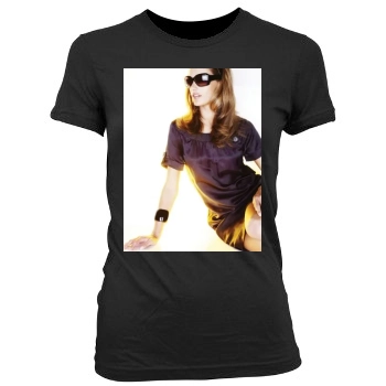 Alessandra Ambrosio Women's Junior Cut Crewneck T-Shirt