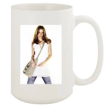 Alessandra Ambrosio 15oz White Mug