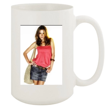 Alessandra Ambrosio 15oz White Mug