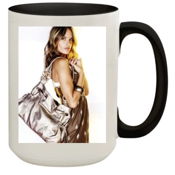 Alessandra Ambrosio 15oz Colored Inner & Handle Mug