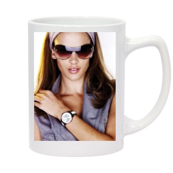 Alessandra Ambrosio 14oz White Statesman Mug