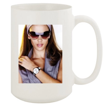 Alessandra Ambrosio 15oz White Mug