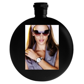 Alessandra Ambrosio Round Flask