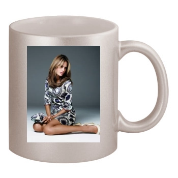 Alessandra Ambrosio 11oz Metallic Silver Mug