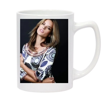 Alessandra Ambrosio 14oz White Statesman Mug