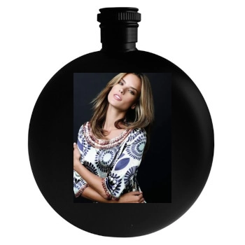 Alessandra Ambrosio Round Flask