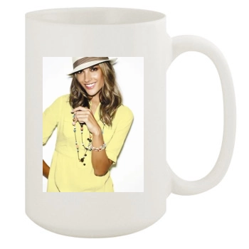 Alessandra Ambrosio 15oz White Mug