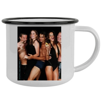 Alessandra Ambrosio Camping Mug