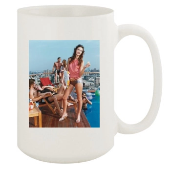 Alessandra Ambrosio 15oz White Mug