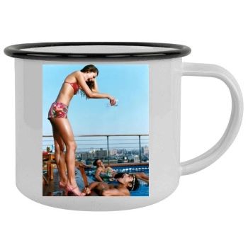 Alessandra Ambrosio Camping Mug