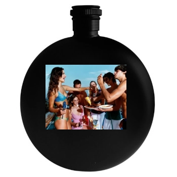 Alessandra Ambrosio Round Flask