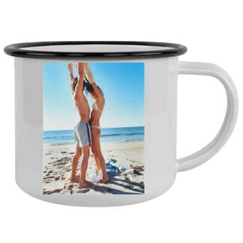 Alessandra Ambrosio Camping Mug