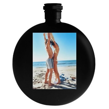 Alessandra Ambrosio Round Flask