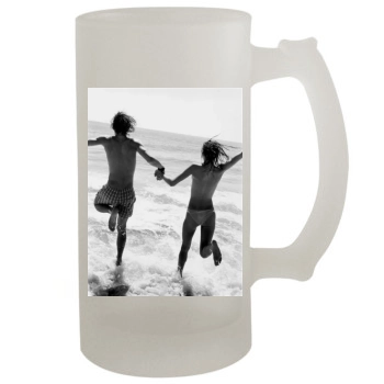 Alessandra Ambrosio 16oz Frosted Beer Stein