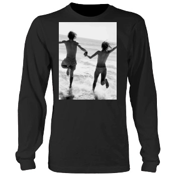 Alessandra Ambrosio Men's Heavy Long Sleeve TShirt