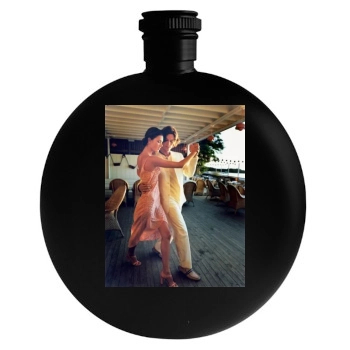 Alessandra Ambrosio Round Flask