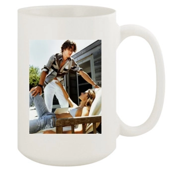 Alessandra Ambrosio 15oz White Mug