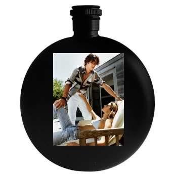 Alessandra Ambrosio Round Flask