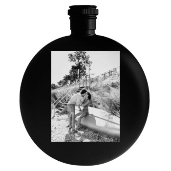 Alessandra Ambrosio Round Flask