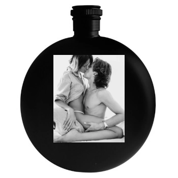 Alessandra Ambrosio Round Flask