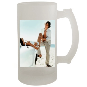 Alessandra Ambrosio 16oz Frosted Beer Stein