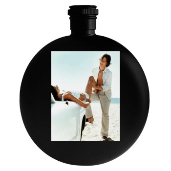 Alessandra Ambrosio Round Flask