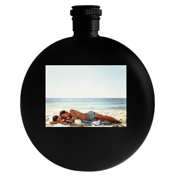 Alessandra Ambrosio Round Flask