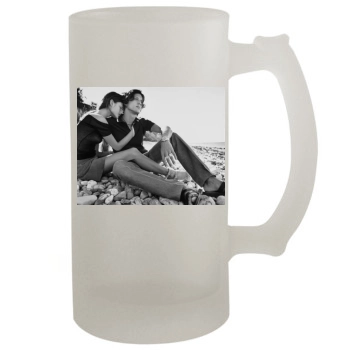 Alessandra Ambrosio 16oz Frosted Beer Stein