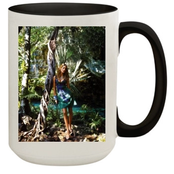 Alessandra Ambrosio 15oz Colored Inner & Handle Mug