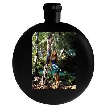 Alessandra Ambrosio Round Flask