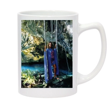 Alessandra Ambrosio 14oz White Statesman Mug