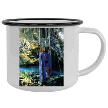 Alessandra Ambrosio Camping Mug