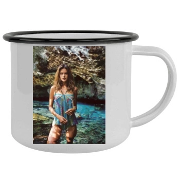 Alessandra Ambrosio Camping Mug