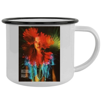 Alessandra Ambrosio Camping Mug