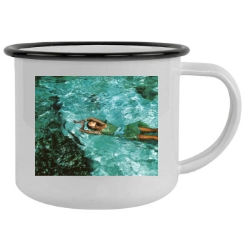 Alessandra Ambrosio Camping Mug