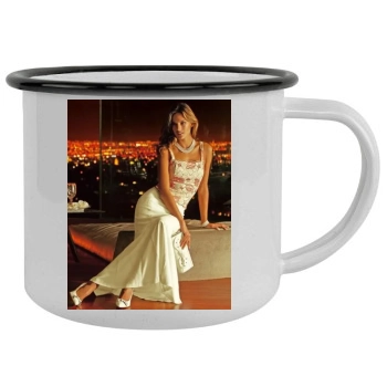 Alessandra Ambrosio Camping Mug