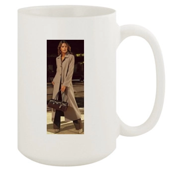 Alessandra Ambrosio 15oz White Mug