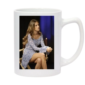 Alessandra Ambrosio 14oz White Statesman Mug