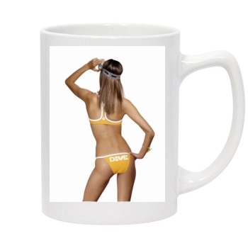 Alessandra Ambrosio 14oz White Statesman Mug