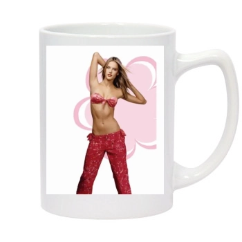 Alessandra Ambrosio 14oz White Statesman Mug