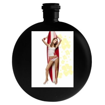 Alessandra Ambrosio Round Flask