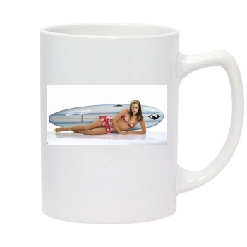 Alessandra Ambrosio 14oz White Statesman Mug