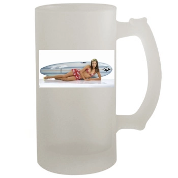 Alessandra Ambrosio 16oz Frosted Beer Stein