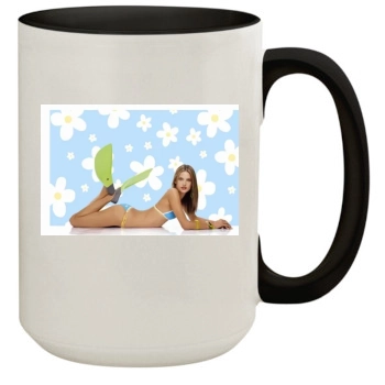 Alessandra Ambrosio 15oz Colored Inner & Handle Mug