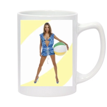 Alessandra Ambrosio 14oz White Statesman Mug