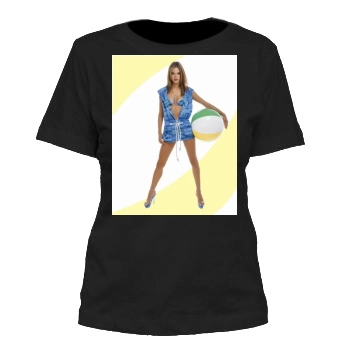 Alessandra Ambrosio Women's Cut T-Shirt