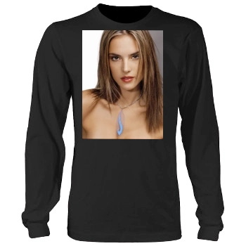 Alessandra Ambrosio Men's Heavy Long Sleeve TShirt