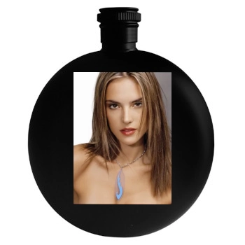 Alessandra Ambrosio Round Flask